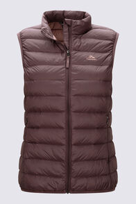 Macpac Women's Uber Light Down Vest ♺, Huckleberry, hi-res