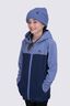 Macpac Kids' Ruru Fleece Jacket, Blue Ice/Navy Iris, hi-res