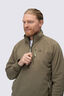 Macpac Men&rsquo;s Transit Fleece Pullover, Stone Grey, hi-res