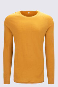 Macpac Men's 150 Merino Long Sleeve Top, Maple, hi-res