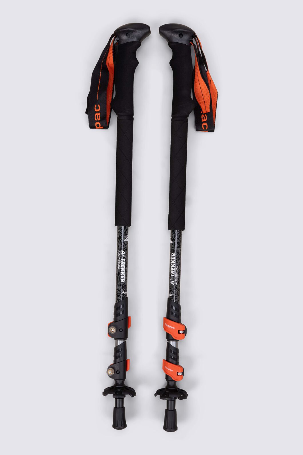 Macpac A3 Aluminium Hiking Poles, None, hi-res