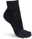 Macpac Trail Quarter Toe Sock, Black, hi-res