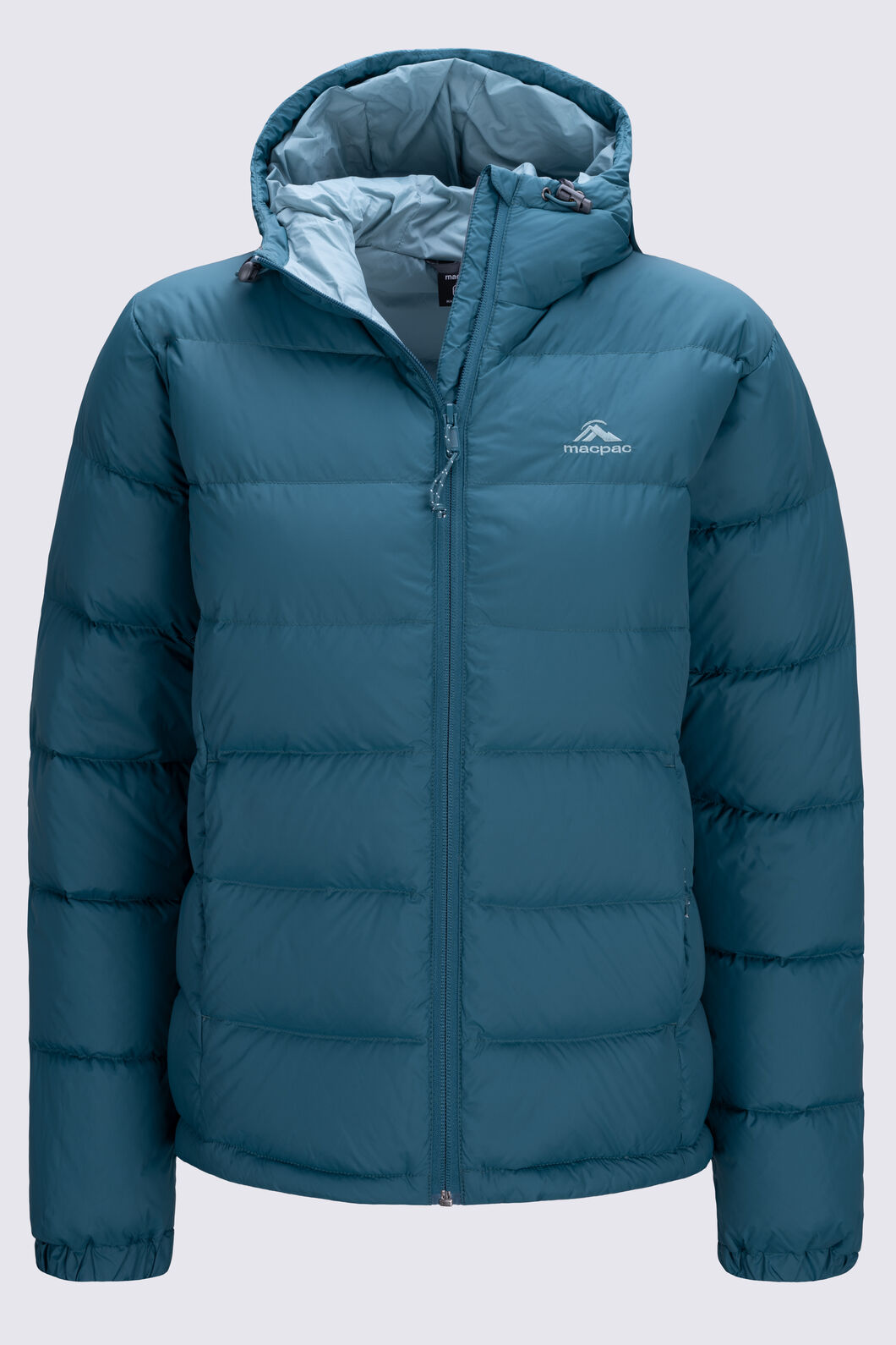 Macpac Women's Halo Hooded Down Jacket ♺, Mediterranea, hi-res
