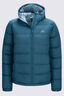 Macpac Women's Halo Hooded Down Jacket ♺, Mediterranea, hi-res