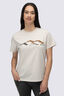 Macpac Women's McIntyre Mountains Fairtrade Organic Cotton Short Sleeve T-Shirt, French Oak Marle, hi-res