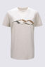 Macpac Women's McIntyre Mountains Fairtrade Organic Cotton Short Sleeve T-Shirt, French Oak Marle, hi-res