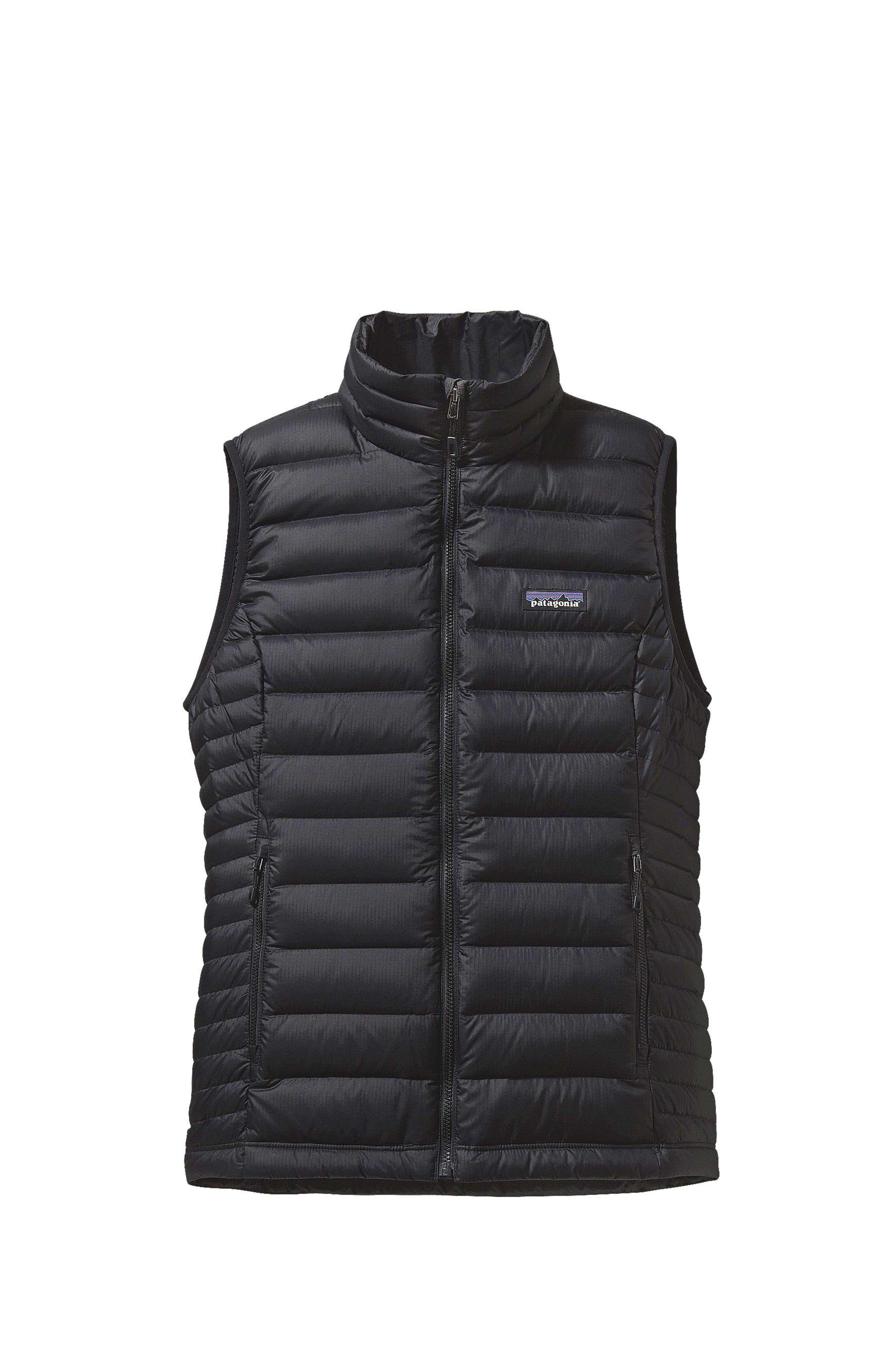 patagonia black puffer vest