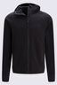 Macpac Men's Mountain Hooded Fleece Jacket, True Black, hi-res