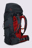 Macpac Torlesse AzTec&reg; Front Zip 65L Hiking Backpack, Carbon, hi-res