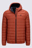Macpac Men's Uber Light Hooded Down Jacket ♺, Picante, hi-res