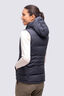 Macpac Women's Aurora Hooded Down Vest, Black, hi-res