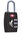 Macpac TSA Combo Padlock, Black, hi-res