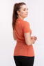 Macpac Women's Geothermal Short Sleeve Top, Langoustino, hi-res