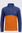Macpac Kids' Ruru Fleece Pullover, Skipper Blue/Marmalade, hi-res