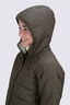 Macpac Kids' Pulsar Alpha Hooded Insulated Jacket, Grape Leaf/Green Camo Print, hi-res
