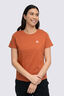 Macpac Women's Arthurs Pass NP Fairtrade Organic Cotton T-Shirt, Auburn, hi-res