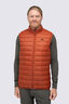 Macpac Men's Uber Light Down Vest ♺, Picante, hi-res
