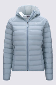 Macpac Women's Uber Light Hooded Down Jacket ♺, Grey Mist, hi-res