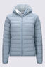 Macpac Women's Uber Light Hooded Down Jacket ♺, Grey Mist, hi-res