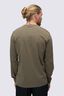 Macpac Men's Heritage Badge Fairtrade Organic Cotton Long Sleeve T-Shirt, Stone Grey Marle, hi-res