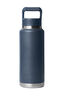YETI&reg; Rambler&reg; Straw Bottle &mdash; 36 oz, Navy, hi-res