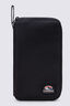 Macpac Wilderness Document Wallet RFID, Black/Orange, hi-res