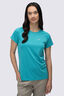 Macpac Women's Cass Short Sleeve T-Shirt, Lake Blue Marle, hi-res