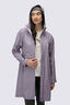 Macpac Women&rsquo;s Mistral Long Raincoat, Minimal Grey, hi-res