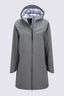 Macpac Women's Strato Long Raincoat, Agave Marle, hi-res
