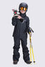 Macpac Kids' Spree Snow Pants, Black, hi-res