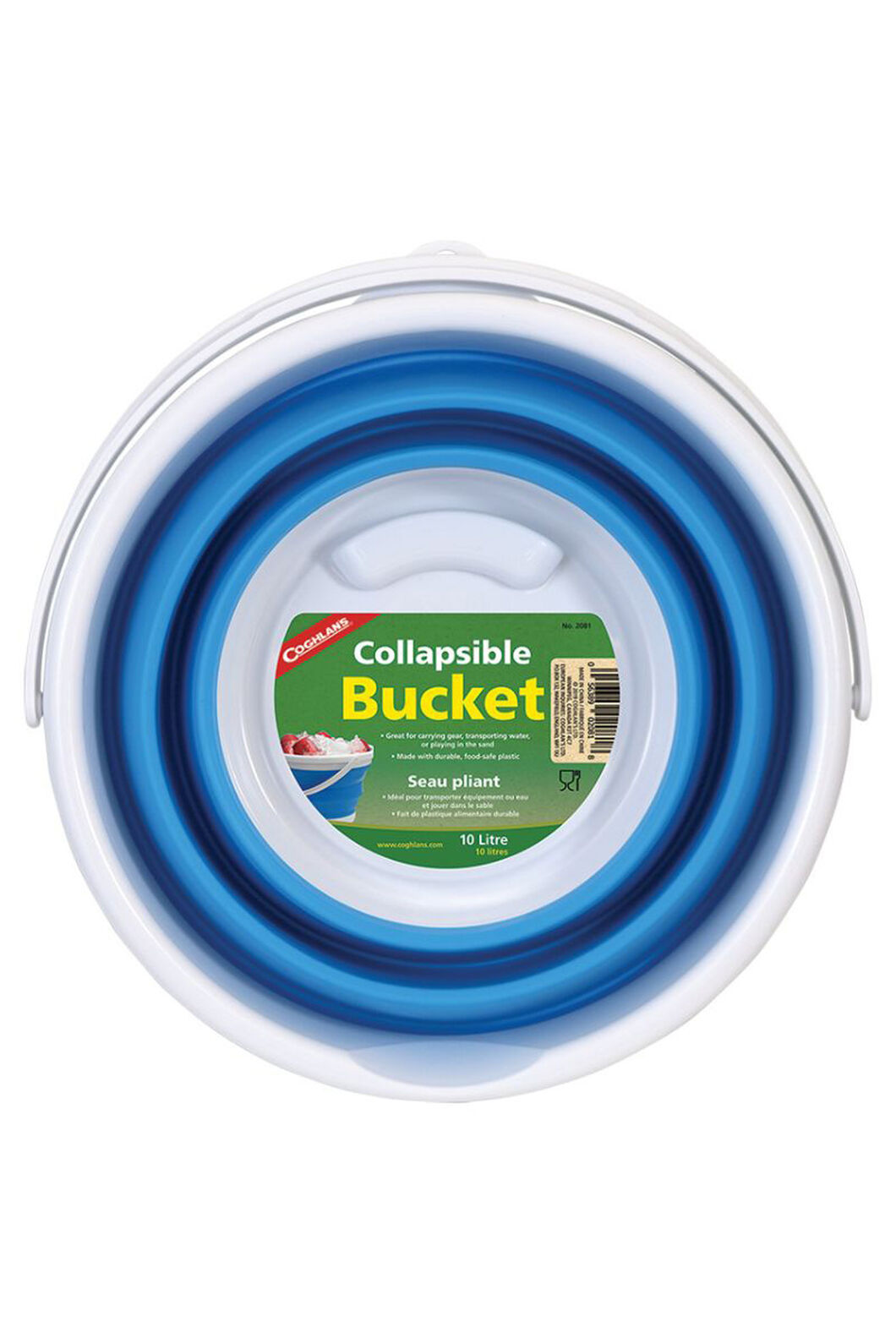 Coghlan's 10L Collapsible Bucket, None, hi-res