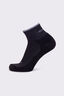 Macpac Merino Quarter Sock, Charcoal Melange, hi-res