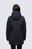 Macpac Women's Odyssey Hooded Insulated Coat, Black, hi-res