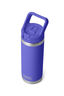 YETI® Rambler® Bottle with Straw Cap — 18 oz, Ultramarine Violet, hi-res
