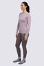 Macpac Women's Geothermal Long Sleeve Top, Seafog, hi-res