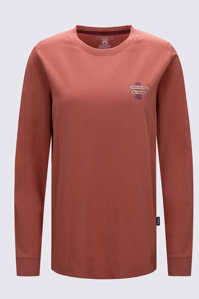 Macpac Women's Cameron Hut Fairtrade Organic Cotton Long Sleeve T-Shirt