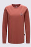 Macpac Women's Cameron Hut Fairtrade Organic Cotton Long Sleeve T-Shirt, Chutney, hi-res