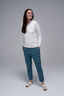 Macpac Women&rsquo;s Stash-It 1/4-Zip Top, Coconut Milk, hi-res