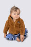 Macpac Baby Acorn Fleece Jacket, Golden Brown, hi-res