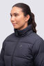 Macpac Women's Aurora Hooded Down Coat, Black, hi-res