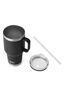 YETI&reg; Rambler&reg; Mug with Straw Cap &mdash; 35 oz, Black, hi-res