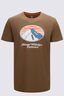 Macpac Men's Wilderness Equipment Fairtrade Organic Short Sleeve T-Shirt, Kangaroo, hi-res