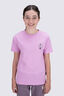 Macpac Kids' Cameron Hut Fairtrade Organic Cotton Short Sleeve T-Shirt, Orchid, hi-res