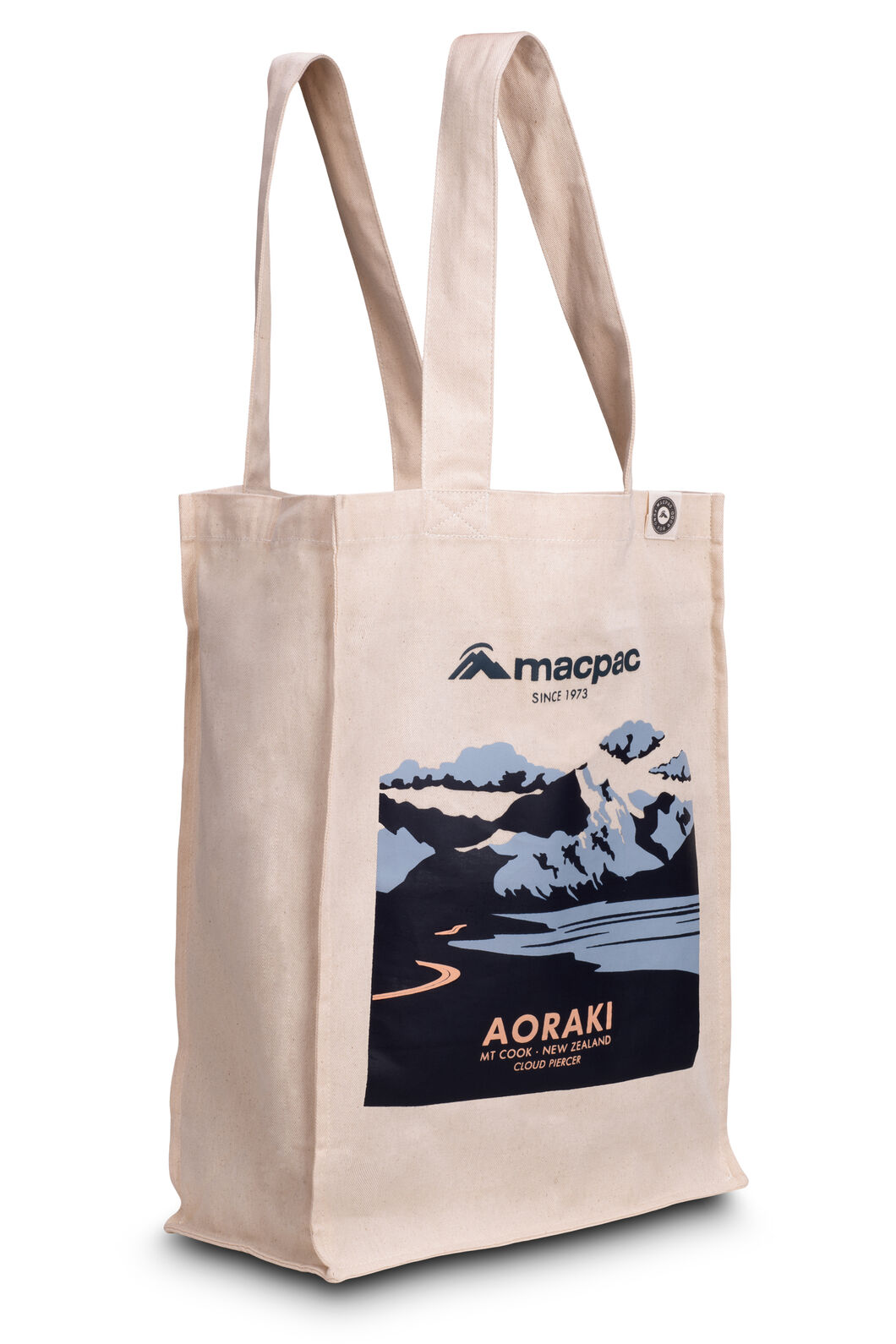 Macpac Fund for Good Organic Cotton Tote, Aoraki, hi-res
