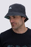 Macpac Winger Reversible Bucket Hat, Pool Blue Print/Black, hi-res