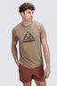 Macpac Men's Vintage Co T-Shirt, Lead Grey, hi-res