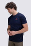 Macpac Men's Te Papakura O Taranaki NP Fairtrade Organic Cotton T-Shirt, Baritone Blue, hi-res