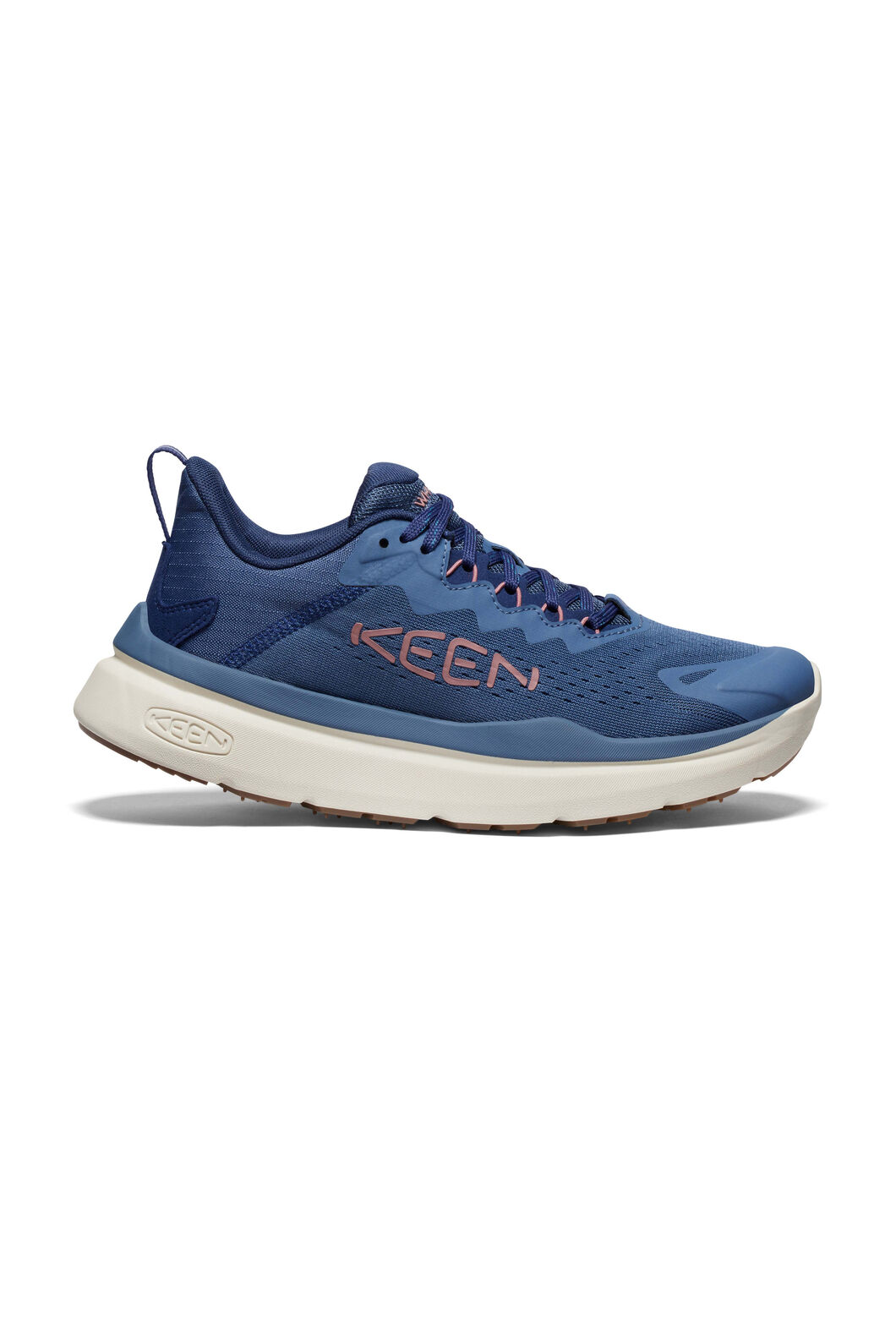 KEEN Women's WK450 Walking Shoes, Vintage Indigo/Nostalgia Rose, hi-res