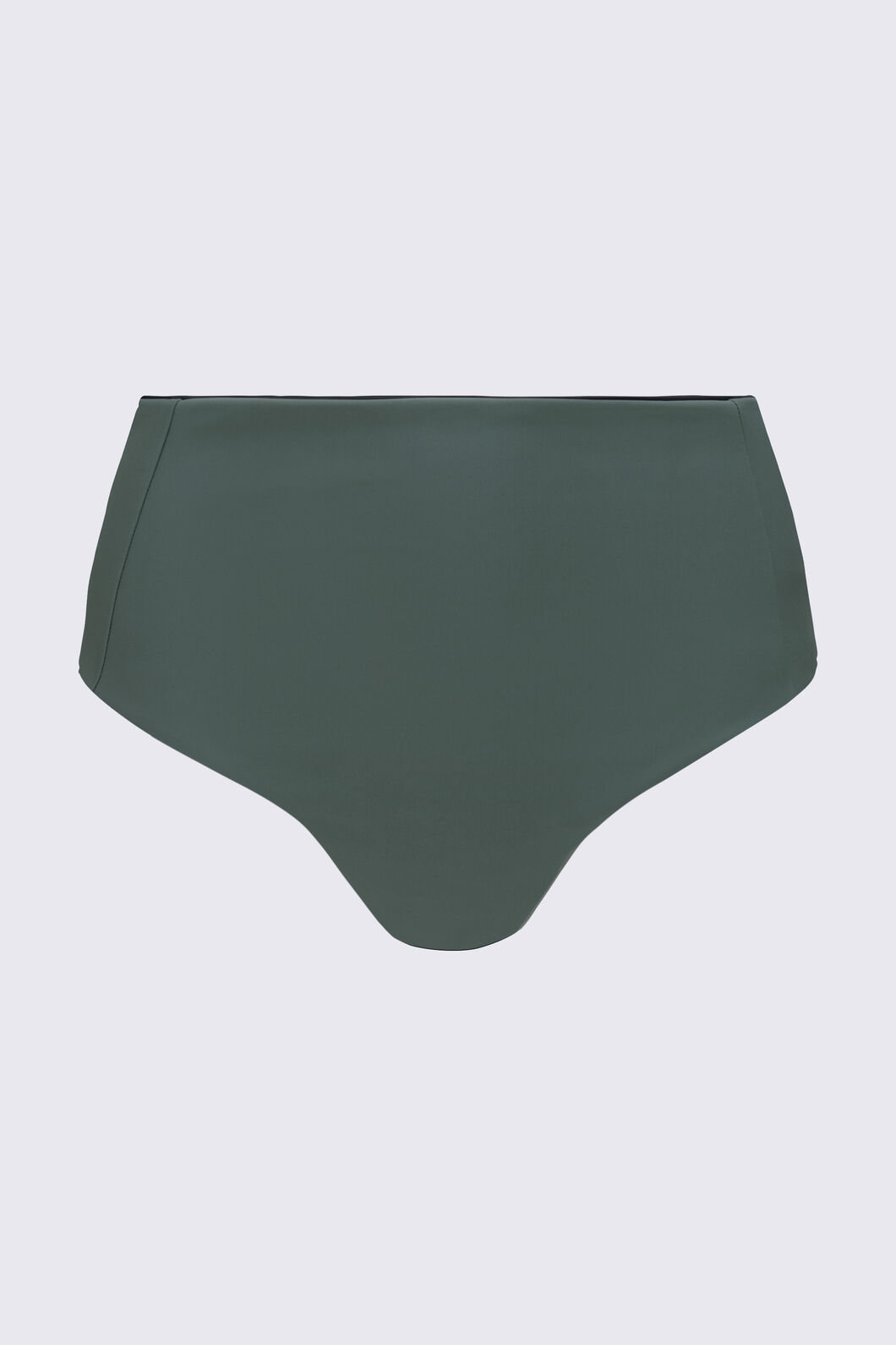 Macpac Women's Reversible High-Waisted Bikini Bottoms, Black/Duck Green, hi-res