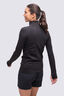 Macpac Women's Infinity ¼ Zip Top, Black, hi-res